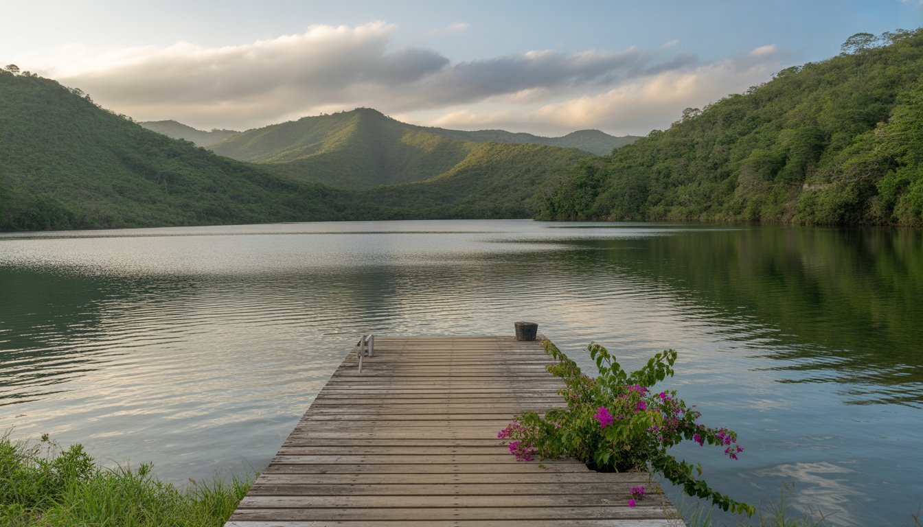 Lago de Yojoa en Honduras - Photo