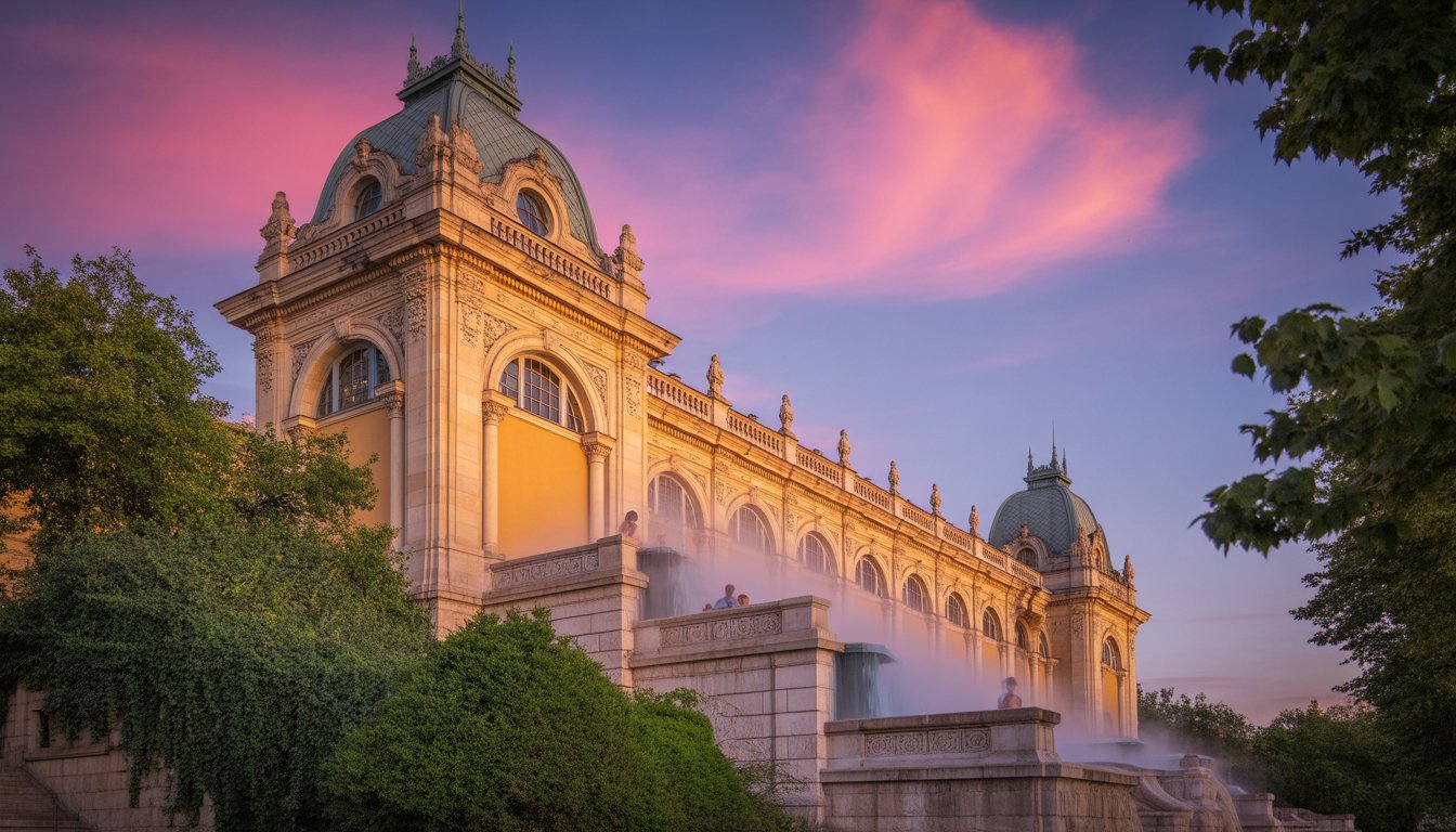 Bains Gellért (Gellért fürdő) en Hongrie - Photo