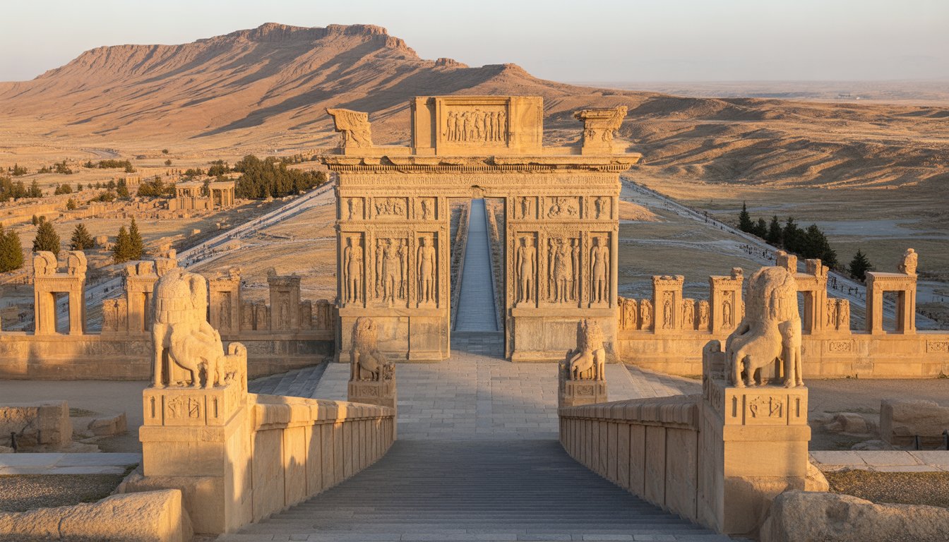 Persepolis (Takht-e Jamshid) en Iran - Photo