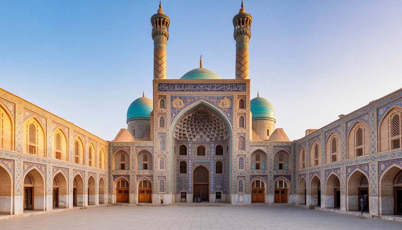Mosquée Nasir al-Molk (la Mosquée Rose), Chiraz en Iran - Photo