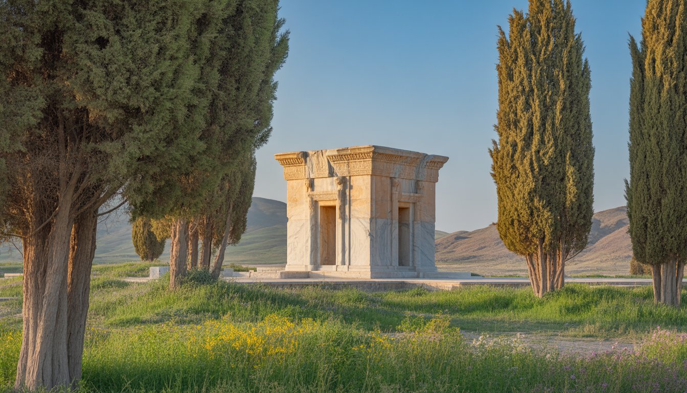 Tombe de Cyrus à Pasargadae en Iran - Photo