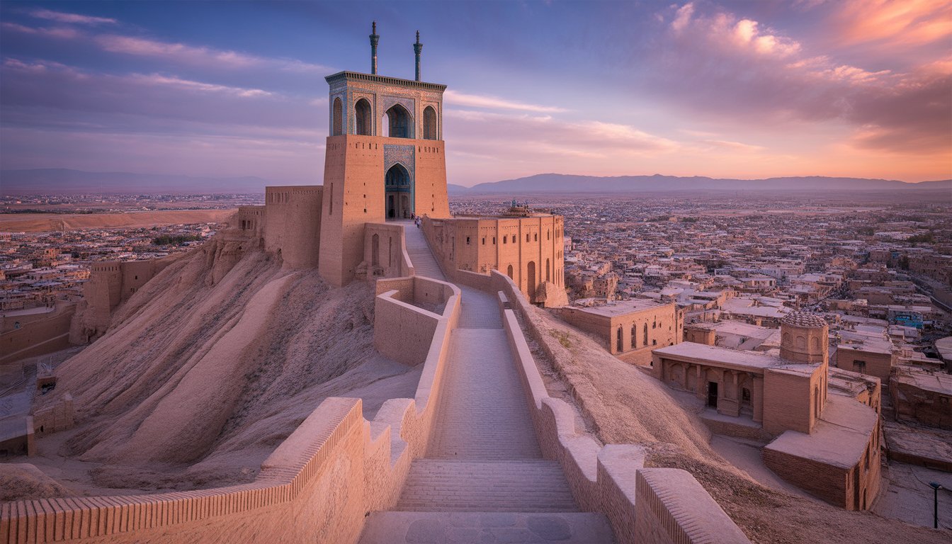 Arg-e Bam (Citadelle de Bam) en Iran - Photo