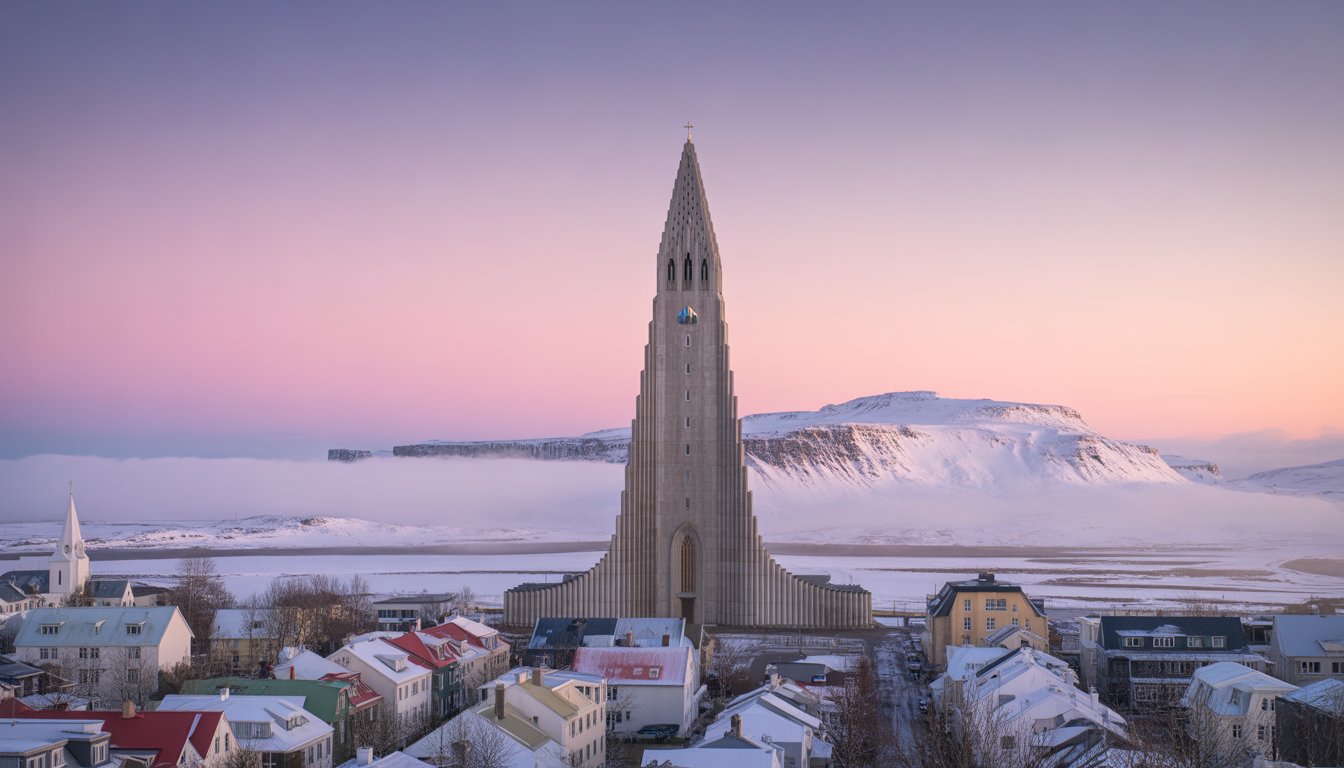 Reykjavík en Islande - Photo