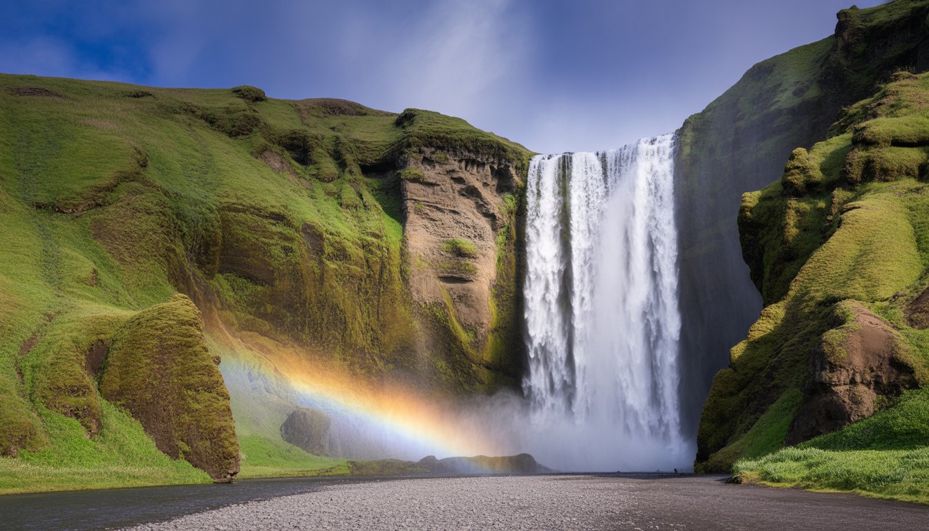 Skógafoss en Islande - Photo