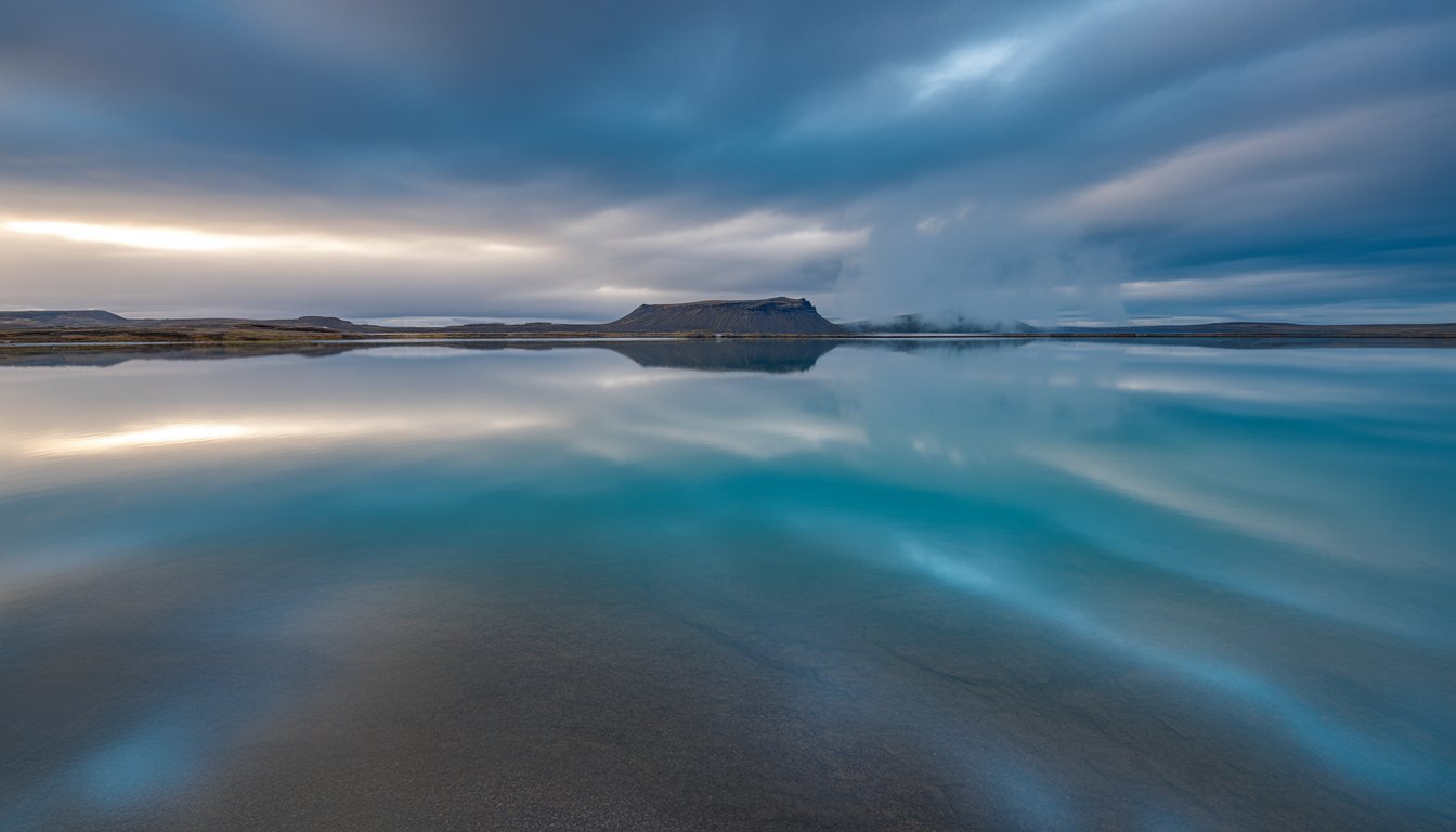 Mývatn et ses environs en Islande - Photo