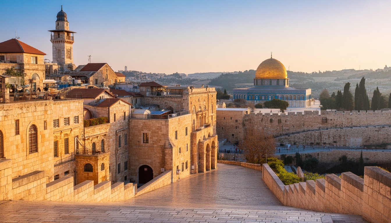 Vieille Ville de Jérusalem en Israël - Photo