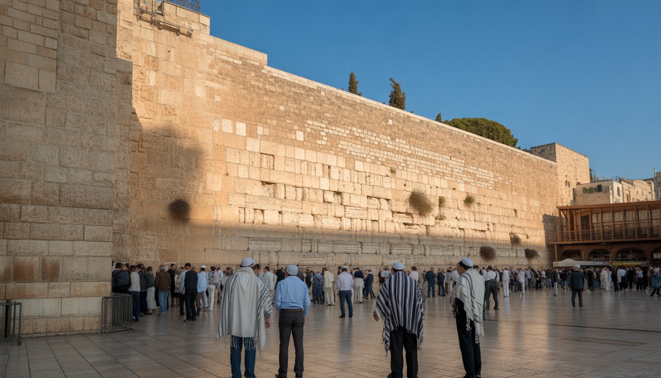 Mur des Lamentations (Kotel) en Israël - Photo