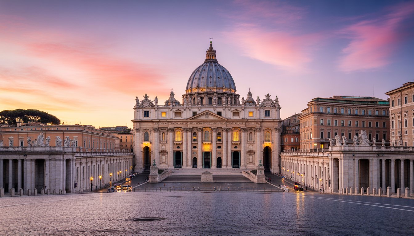 Cité du Vatican et Basilique Saint-Pierre en Italie - Photo