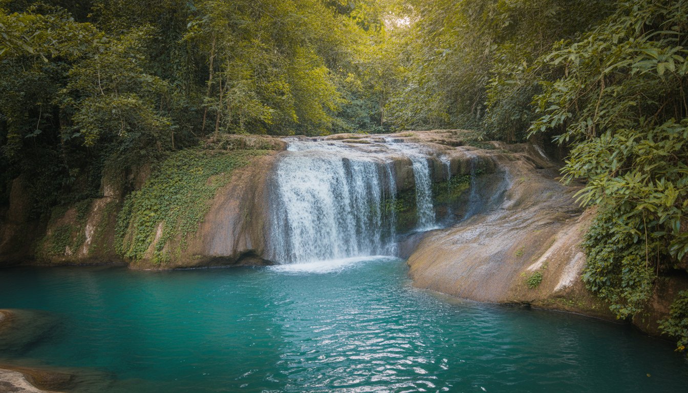 YS Falls en Jamaïque - Photo