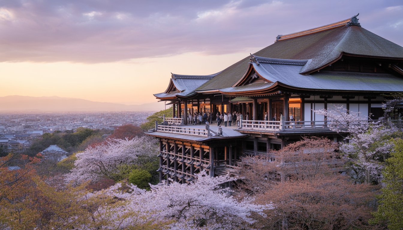 Kiyomizu-dera en Japon - Photo