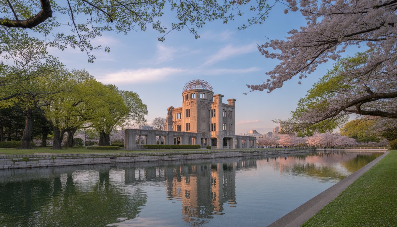 Hiroshima Peace Memorial Park en Japon - Photo