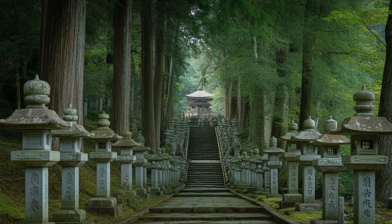 Koyasan (Mont Koya) en Japon - Photo