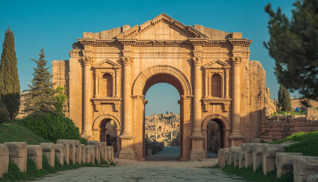 Jerash en Jordanie - Photo