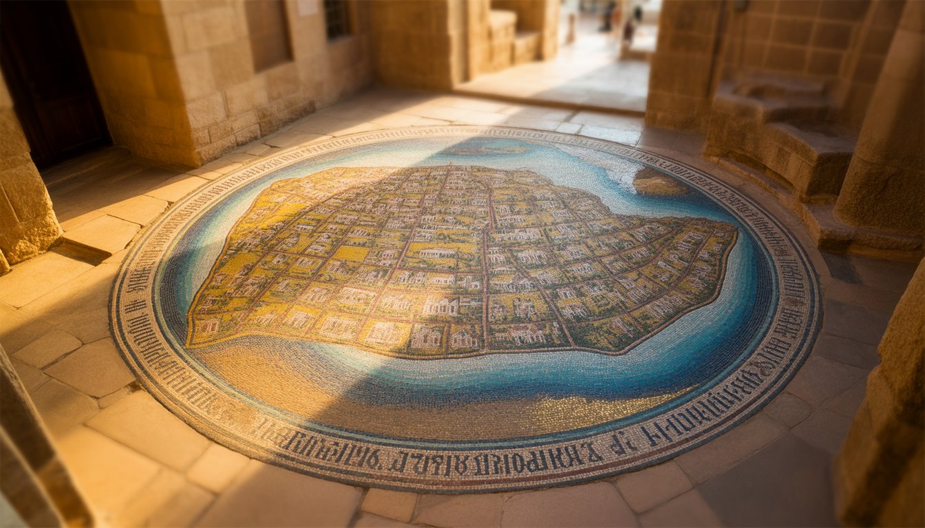 Madaba en Jordanie - Photo
